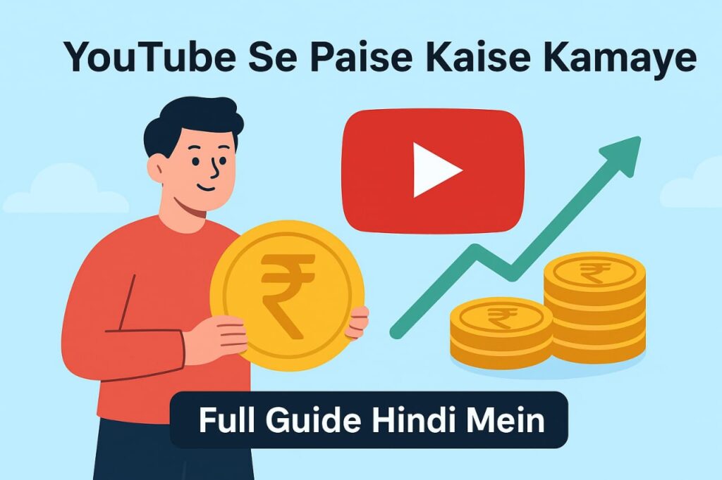 Youtube se paise kaise kamaye - Full Guide Hindi mein